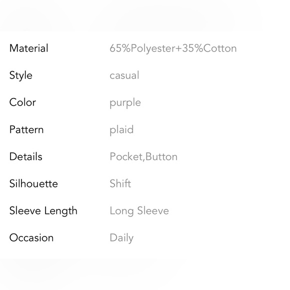 Lightweight Purple & Pink Checkered Plaid Button Down Top, Frayed Hem - Picture 15 of 15